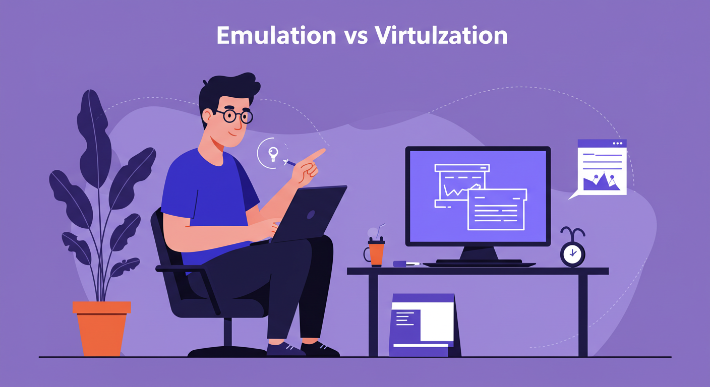 Emulation vs Virtualization